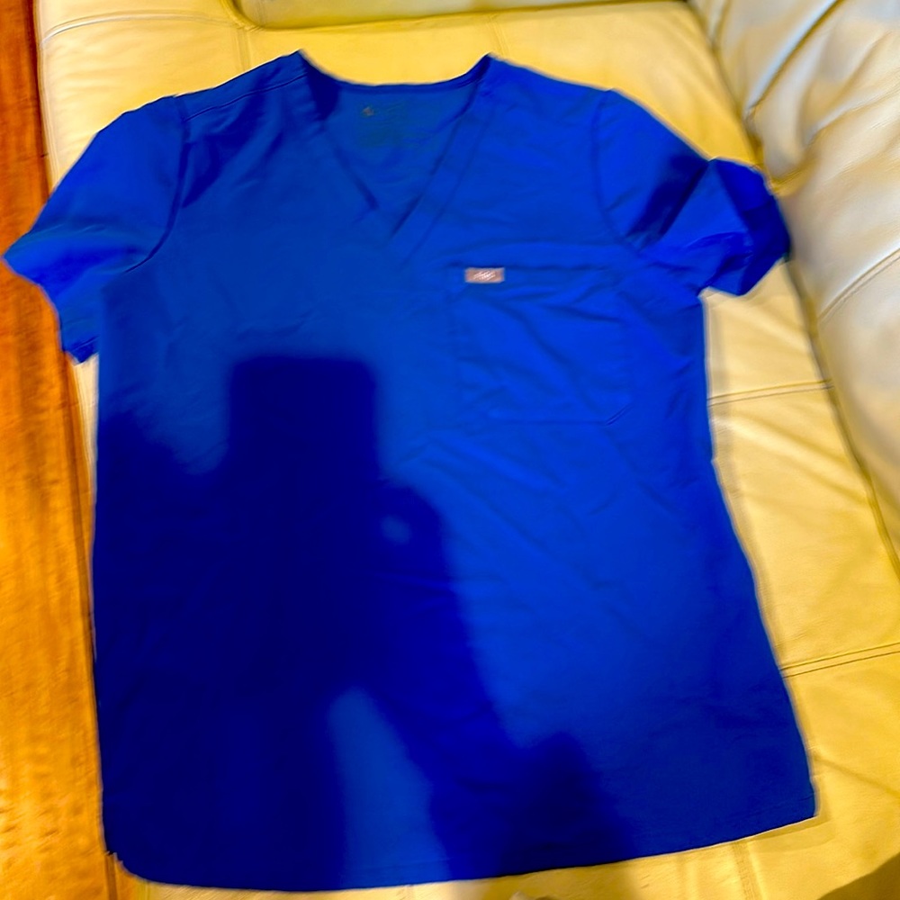 Women’s Royal Blue Catarina One-pocket Scrub Top